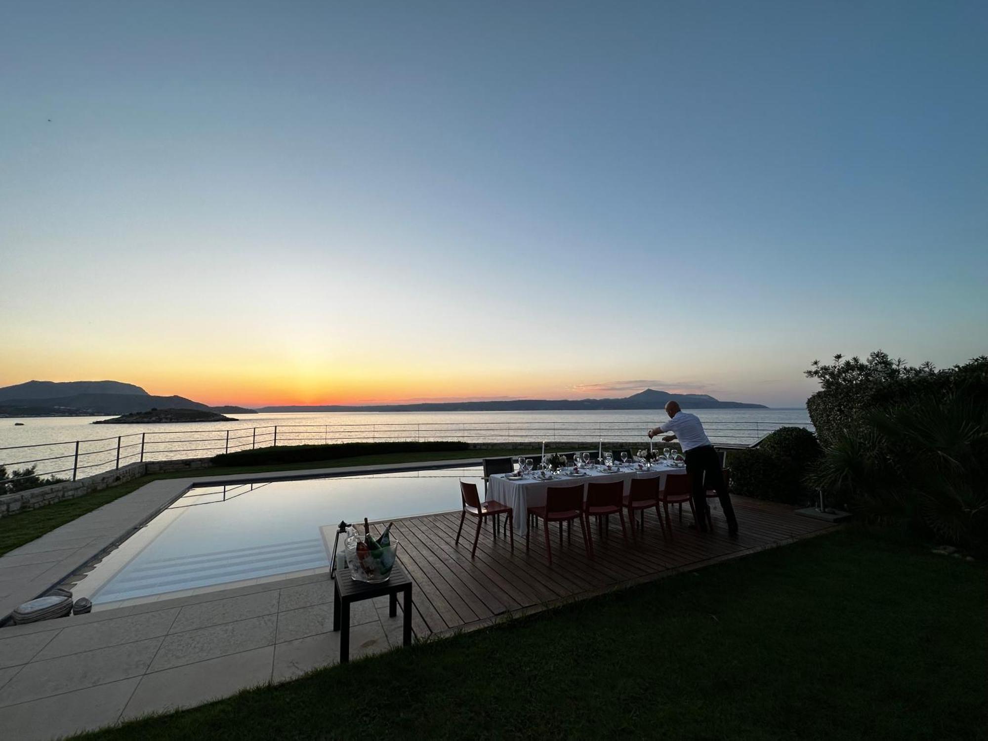 Sk Place Luxury Seafront Villas Chania Алмірида Екстер'єр фото