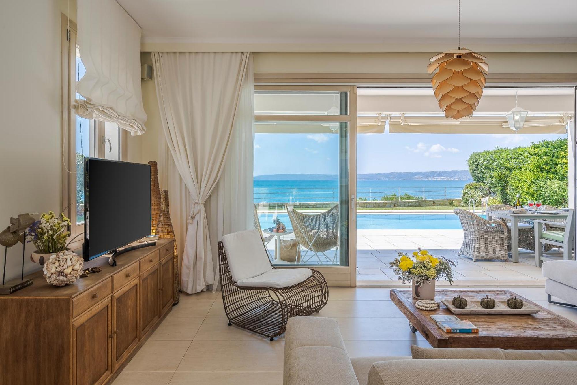 Sk Place Luxury Seafront Villas Chania Алмірида Екстер'єр фото