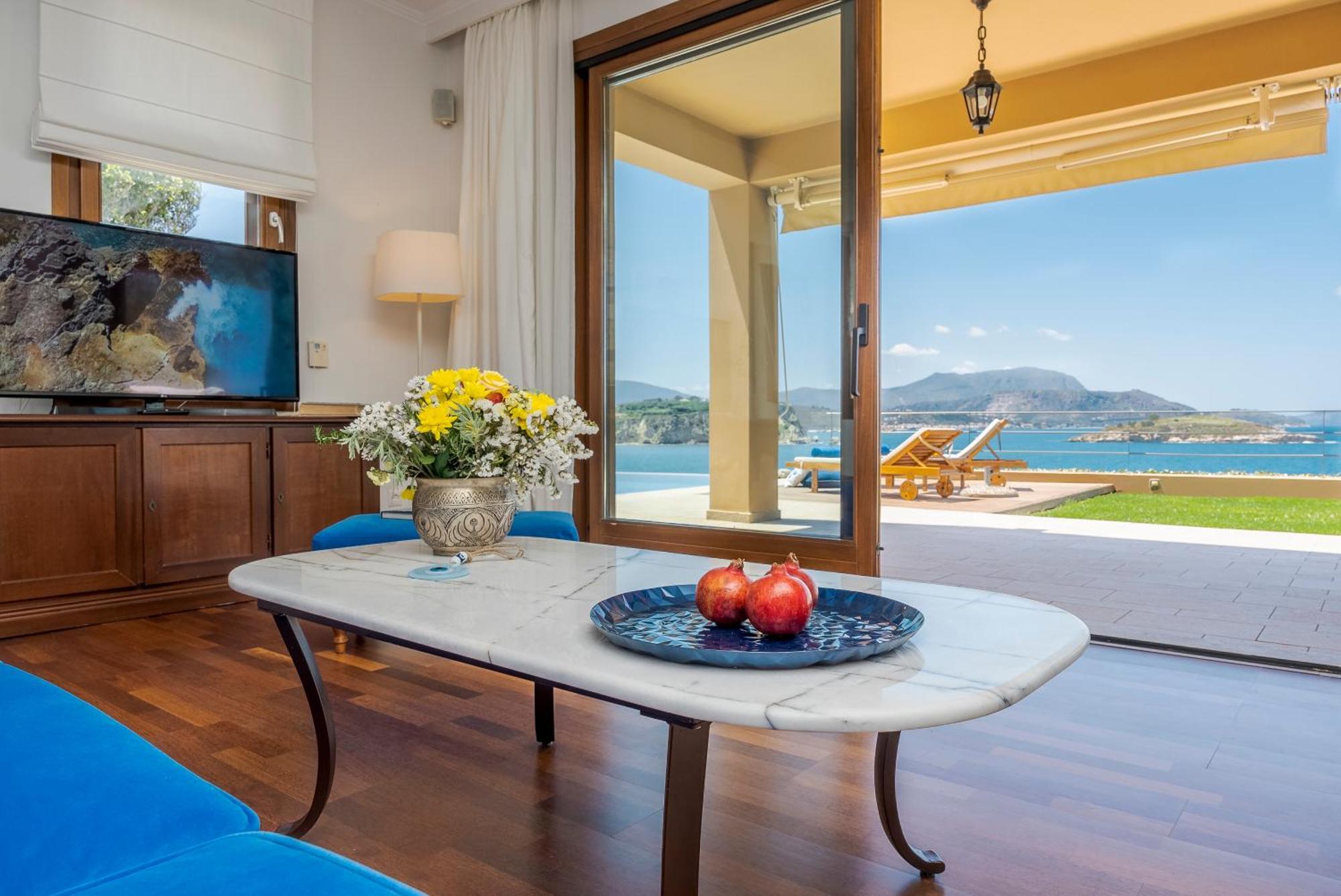 Sk Place Luxury Seafront Villas Chania Алмірида Екстер'єр фото